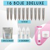 16 boje 3delux + falas kristaline & maske 300ml