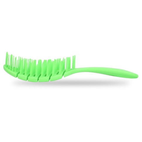 1+1 falas - DETANGLING HAIR BRUSH FLUOR GREEN