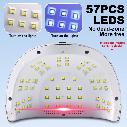 Furrë për Thonj SUN C8 Plus – UV/LED Nail Lamp