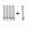 Llampa per furra uv 9w 365 nm 4+1