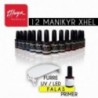 12 MANIKYR XHEL THUYA + FURRE UV/LED DHE PRIMER FALAS