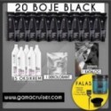 20 Boje Black Profesional + Mask 100 ml