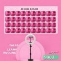 40 Kolor xhel + Llampe tavoline falas