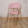 Karrige me mbeshtetese Gold  - Roze