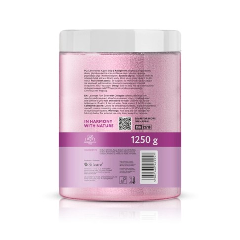 Lavender Relaxing Foot Soak Salt for Calloused Skin Nappa 1250 g