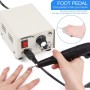 Freze Profesionale për Manikyr Strong ST90 – 35,000 RPM me Pedal | Nail Drill Profesional
