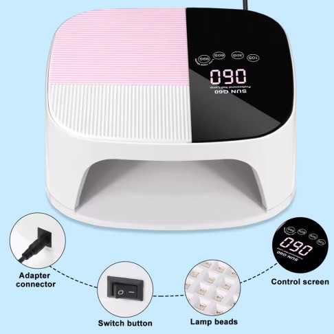 Furrë për Thonj SUN G60 – 60W UV/LED Nail Lamp