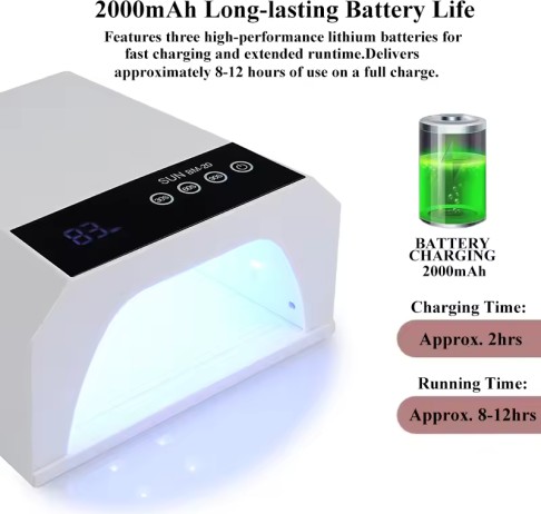 Furrë për Thonj SUN BM20 – UV/LED Nail Lamp (Rechargeable)