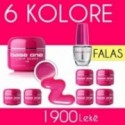 6 Kolore + Nail Prep FALAS