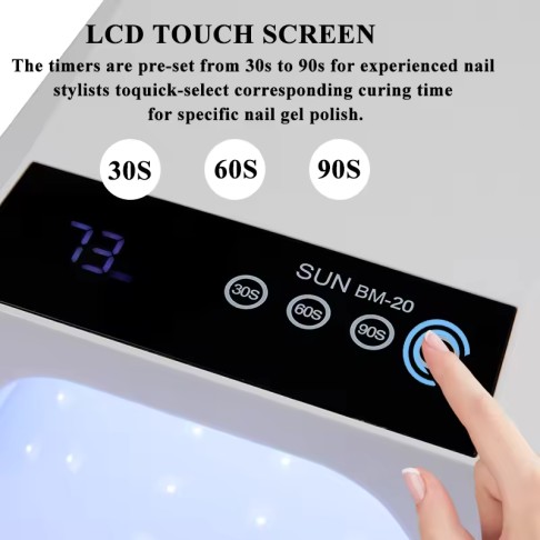 Furrë për Thonj SUN BM20 – UV/LED Nail Lamp (Rechargeable)