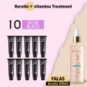 10 Boje + keratin + vitamins falas