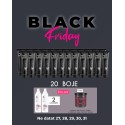 20 boje black + oksi & maske dhurate